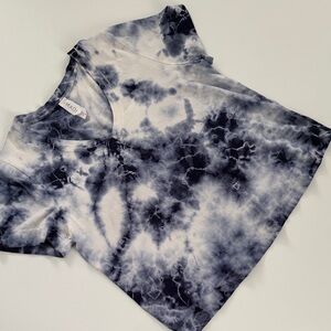 Anthropologie Women's Tie-Dye V-Neck Top - Medium